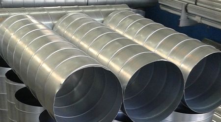 Dairesel Paslanmaz Hava Kanalı