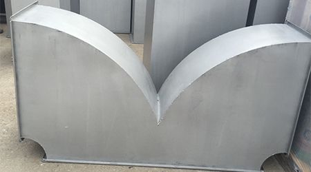 Prizmatik DKP Siyah Sac Hava Kanalı