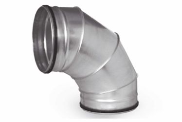 HST 90° Yuvarlak Dirsek (Spiral) Hava Kanalı